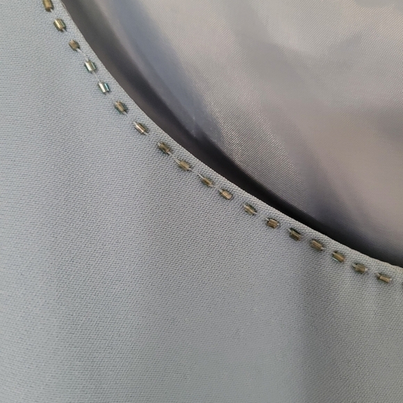 NWT Bahari Vintage Blue Evening Gown Size 18W - Picture 8 of 12